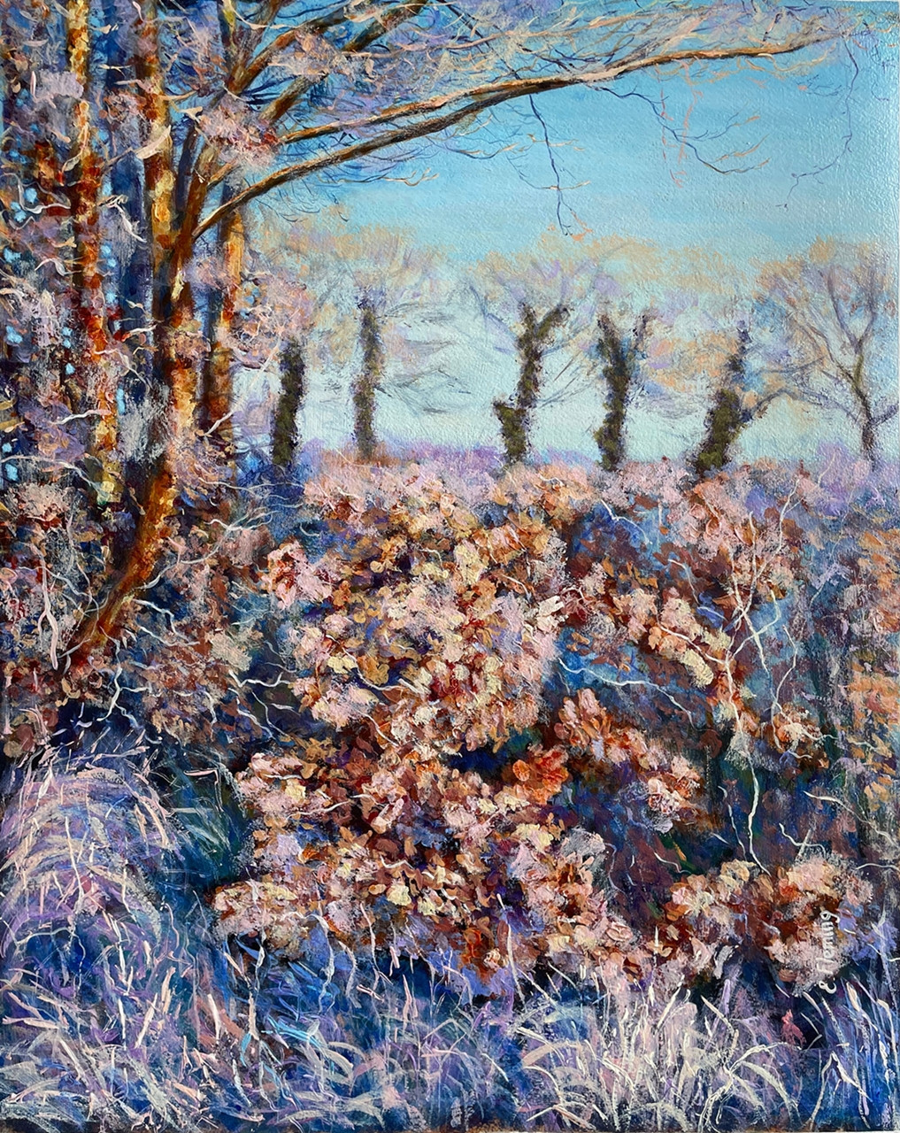 Artwork reproduction of Frosty Morning.
