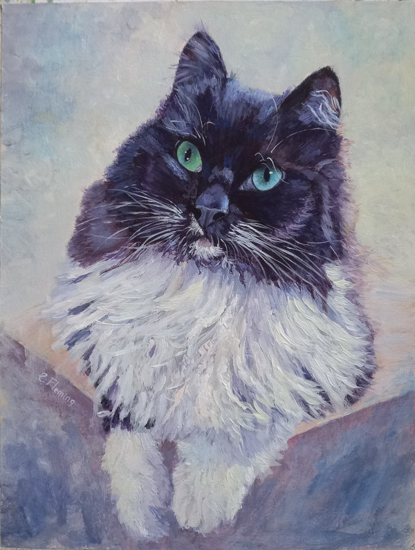 Artwork reproduction of The Cat Bunya.