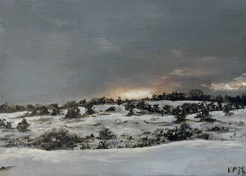 Artwork reproduction of Morning Glow.
